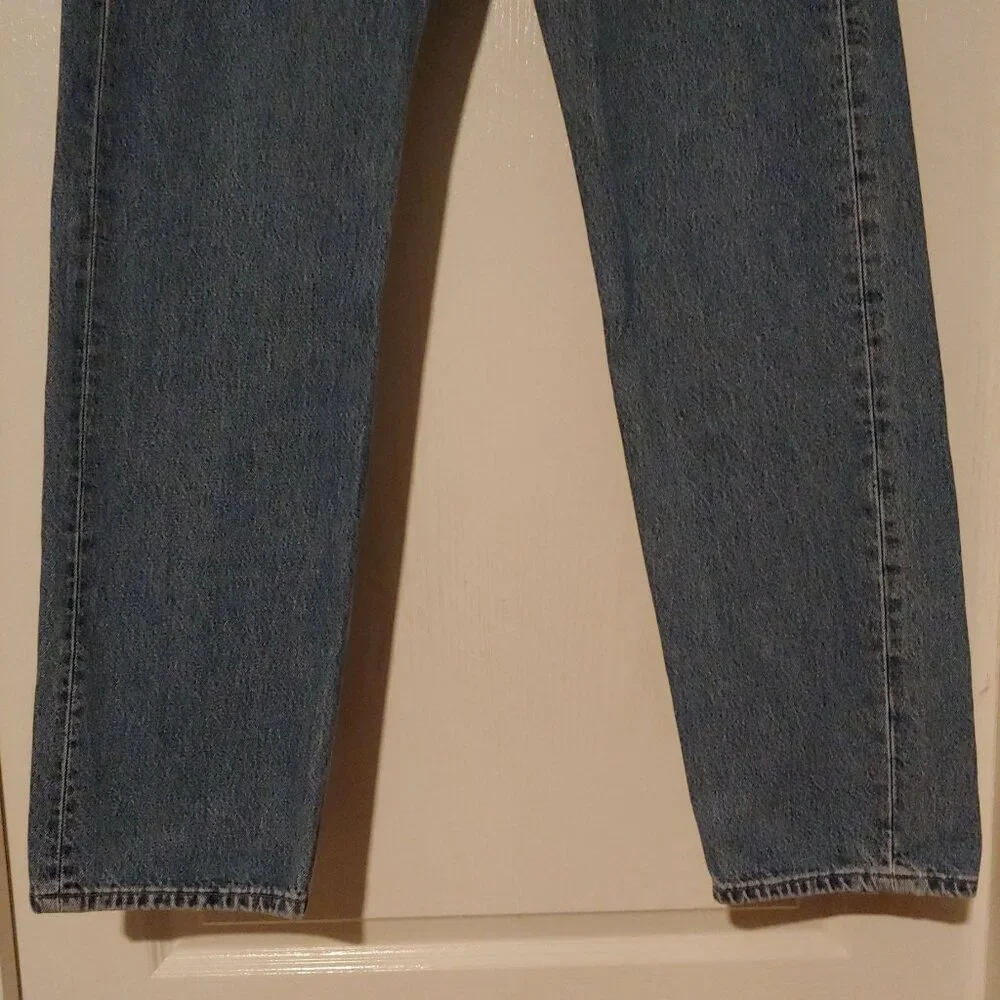 Levi's 501 Straight Leg Button Fly Denim Jeans 34x34